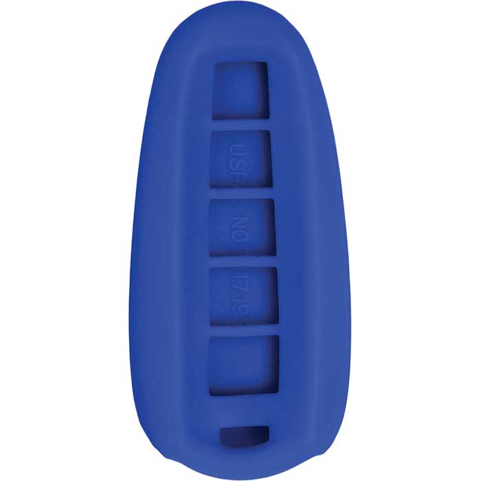SJ-FRDB74-BLUE Silicone Jacket Keyless Remote Cover for Ford 4 Button Smart Key