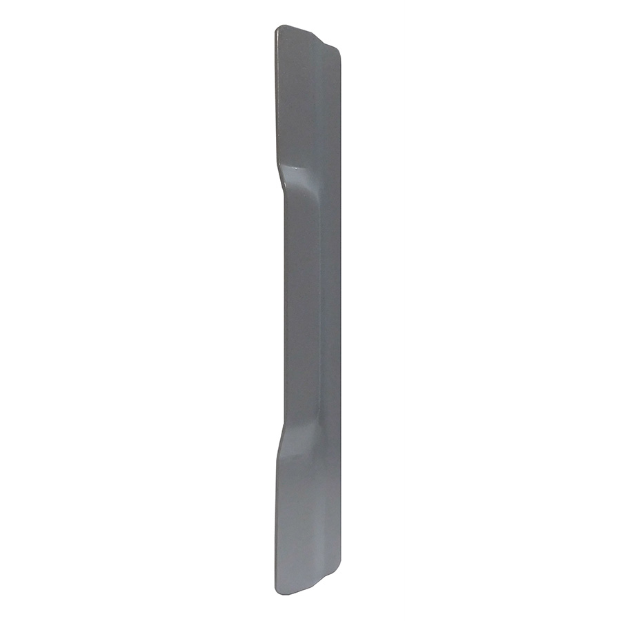 Don Jo Manufacturing NLP-210-SL 1.5 x 10 in. Narrow Latch Protector for Levers & Exit Devices - Silver