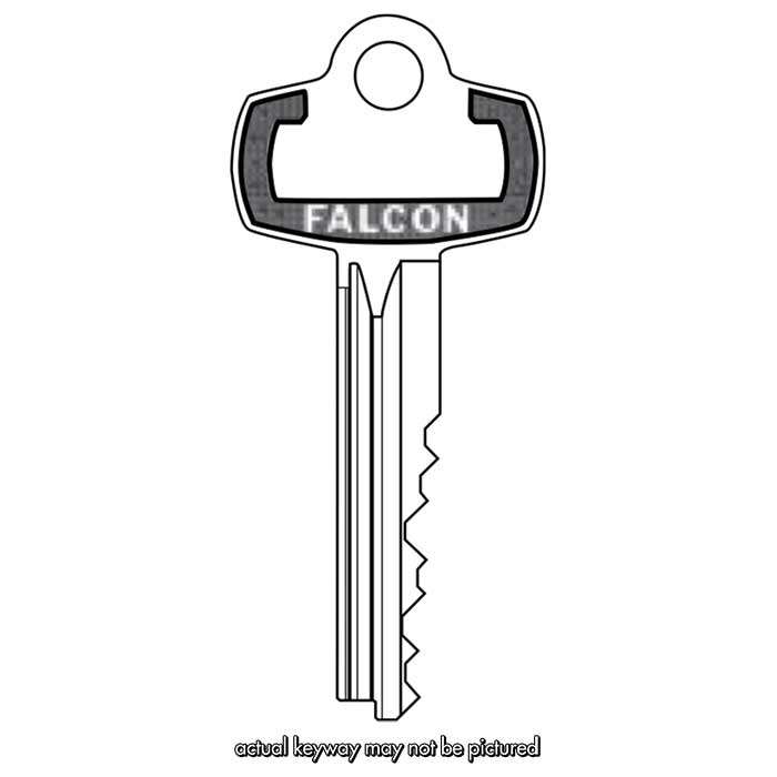 KB800-E Best Style E Keyway Standard IC Key Blank