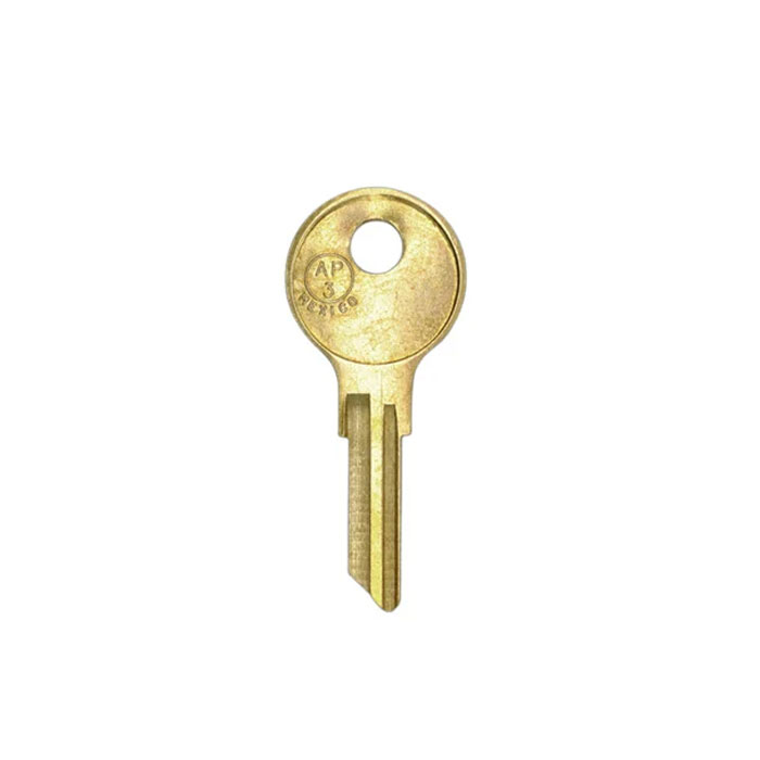 AP3-NP-JMA 103AM-AP3 Nickel Plated Key Blank