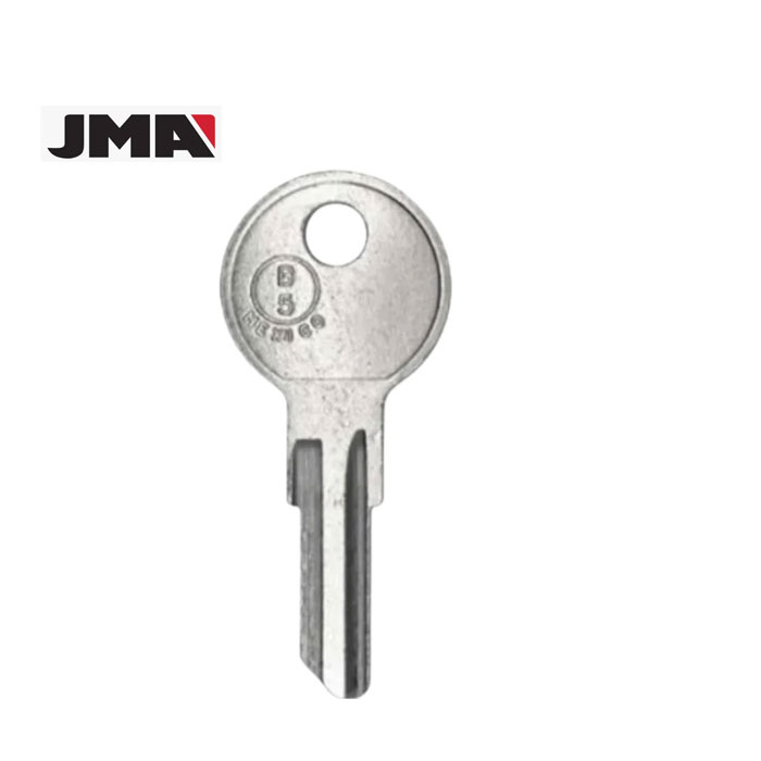 B5-NP-JMA B5 Nickel Plated 1098DB-AMM-4E Key Blank