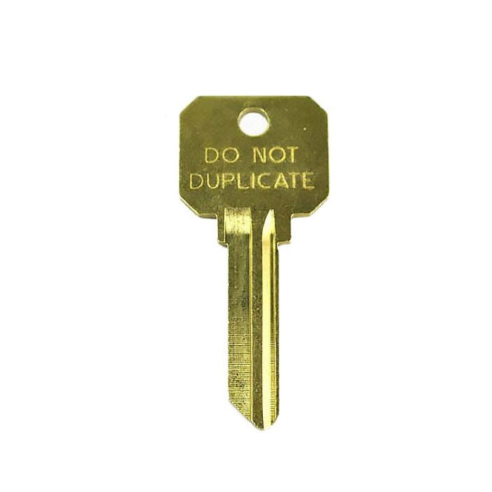 DND-SC4-JMA SC4 Stamped Do Not Duplicate Key Blank