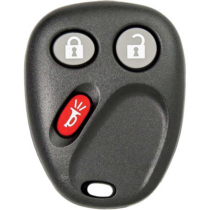 R-GM-LHJ011 3 Button Replacement Remote for GM LHJ011 & 21997127