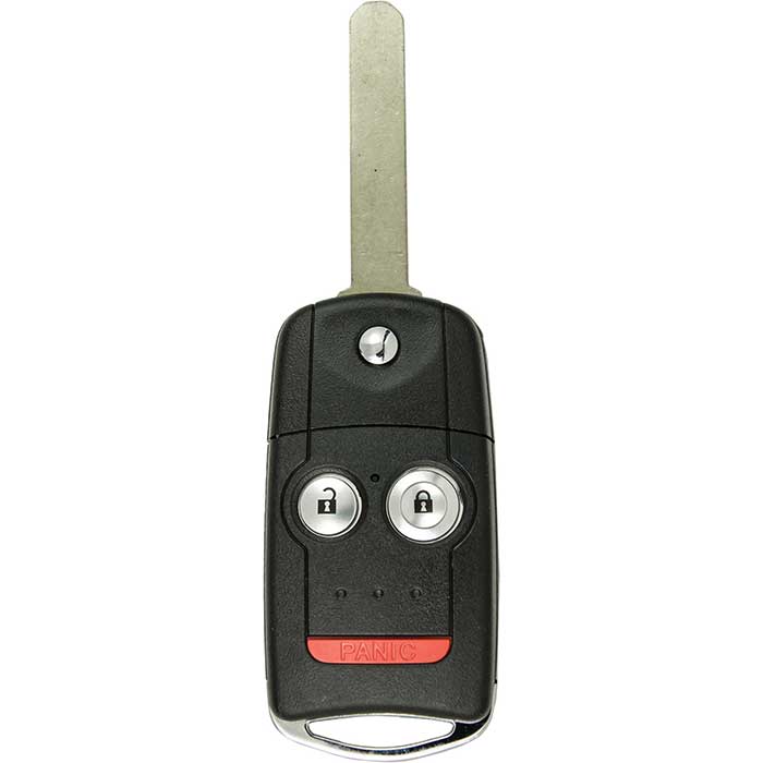 RK-ACU-N5F3 3 Button Flip Switch Replacement Remote Key for 2007-2013 Acura MDX
