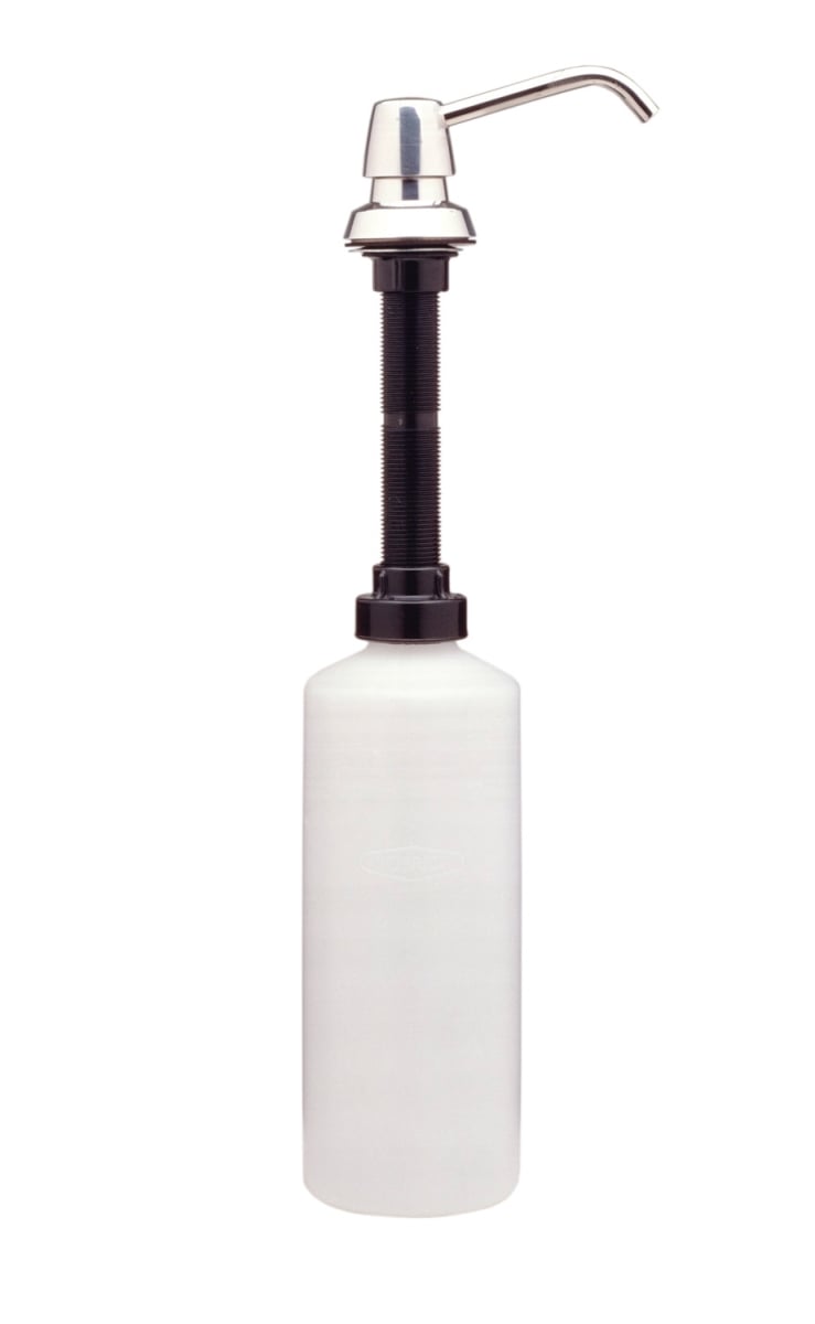 B-822 34 oz Lavatory-Mounted Soap Dispenser - Bright Polished Chrome