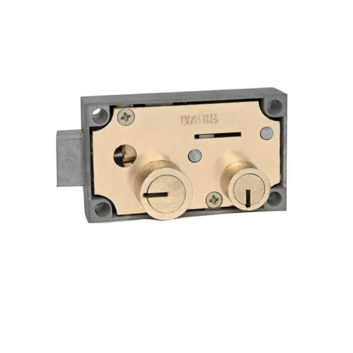 B175-05-RH 0.5 in. Big Nose Little Nose Fixed Renter Diebold Replacement Safe Deposit Lock - Right Hand