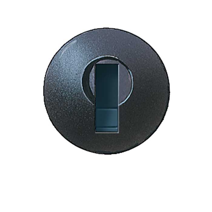 C300LP-19-KA100T Timberline Lock Plug - Keyed Alike 100T - Matte Black