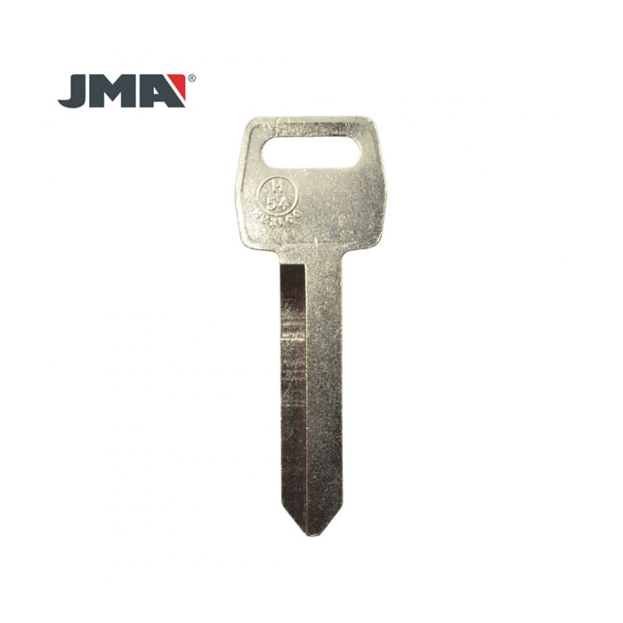 H54-NP-JMA Nickel Plated KABA-ILCO 1184FD Key Blank