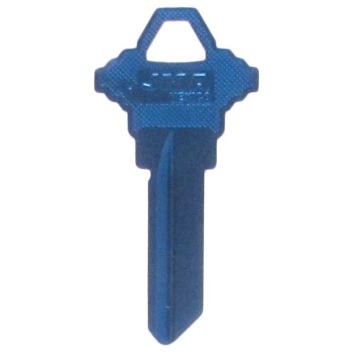 SC1-3.AM Aluminum SC1 Navy Blue Key Blank