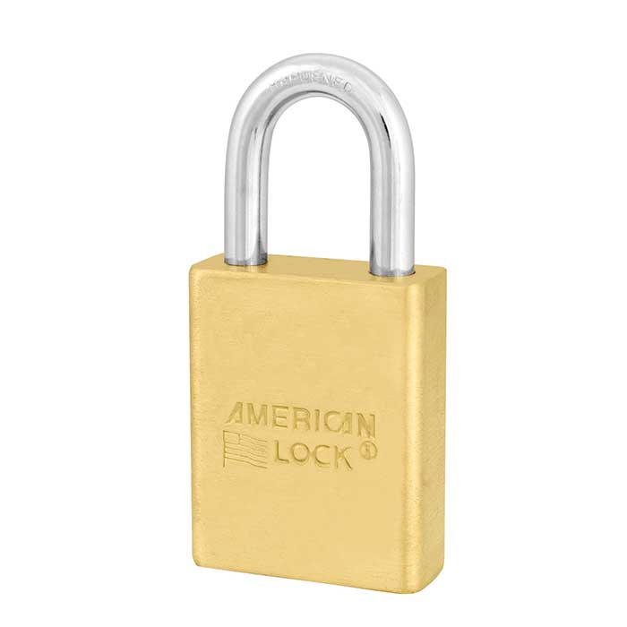 A3560-WO 1.75 in. Body & 1.12 in. Shackle SFIC Less Core Brass Padlock