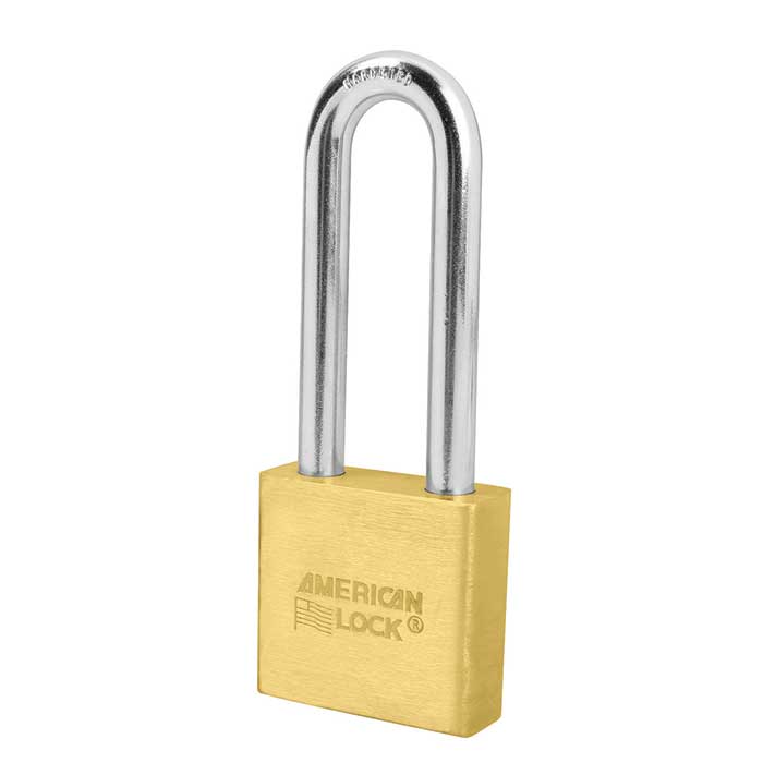 A3572-WO 2 in. Body & 3 in. Shackle SFIC Less Core Brass Padlock