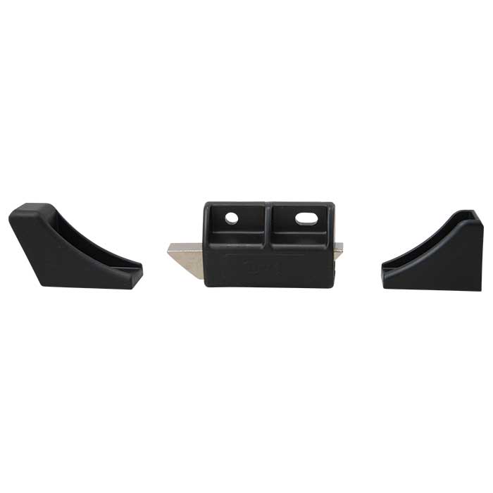 D200DL-BLK Timberline Double Door Latch - Black