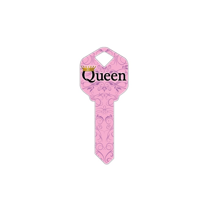 SC1-HK31 3.7 in. Happy Keys Queen Key Blank