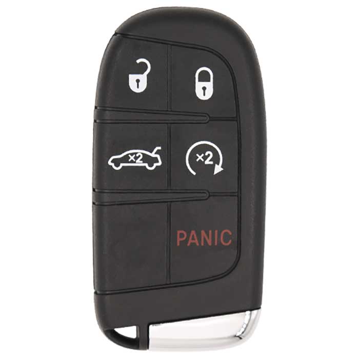 PRX-CHY-M3M5 5 Button Replacement Proximity Smart Key for 2015-2017 Chrysler 200