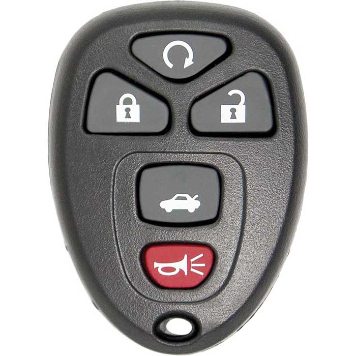 R-GM-802 5 Button Replacement Remote for GM OUC60270 & OUC60221 10337867