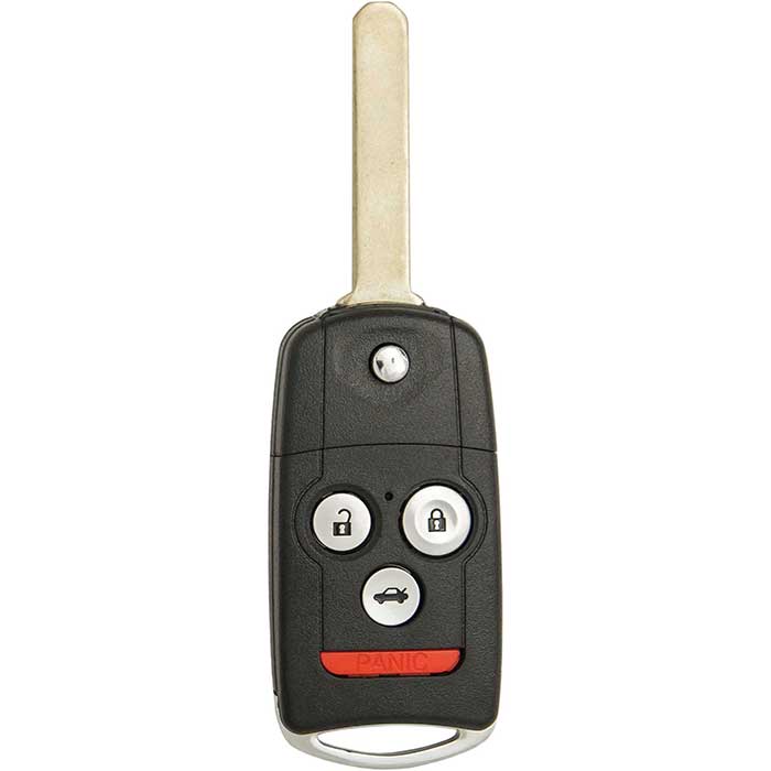 RK-ACU-N5F4 4 Button Flip Replacement Remote Key for 2007-2013 Acura MDX