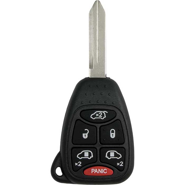 RK-CHY-M3N-6 6 Button Replacement Remote Head Key for 2004-2007 Chrysler Town & Country