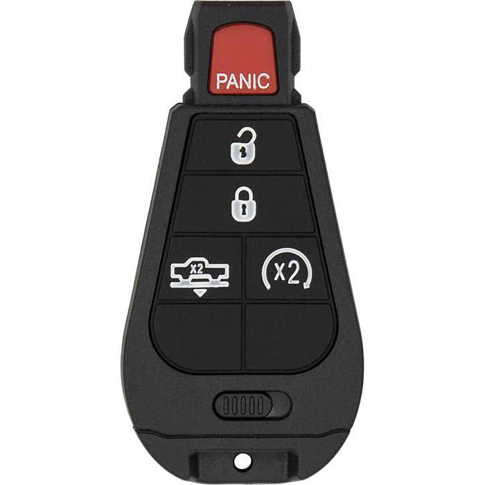 RK-CHY-PD3T5 5 Button Replacement Remote Key for 2013-2018 Dodge Ram