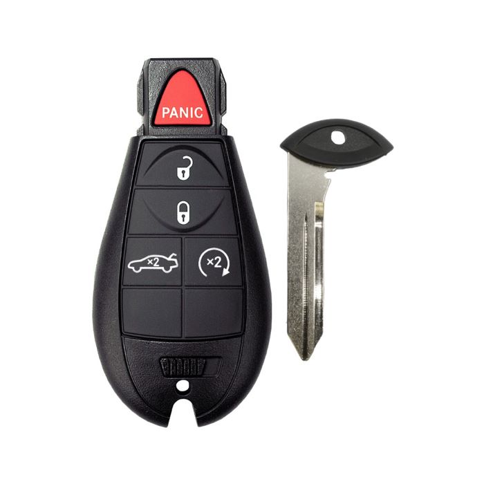 RK-CHY-PDDT2 5 Button Remote Fobik for 2013 2016 Dodge Dart