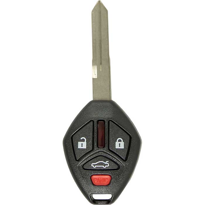 RK-MIT-748 4 Button Replacement Remote Key Combo for 2006-2007 Mitsubishi Eclipse