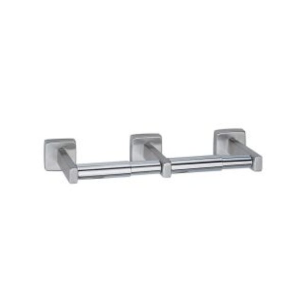 B-6867 Double Roll Toilet Tissue Dispenser - Satin Stainless Steel
