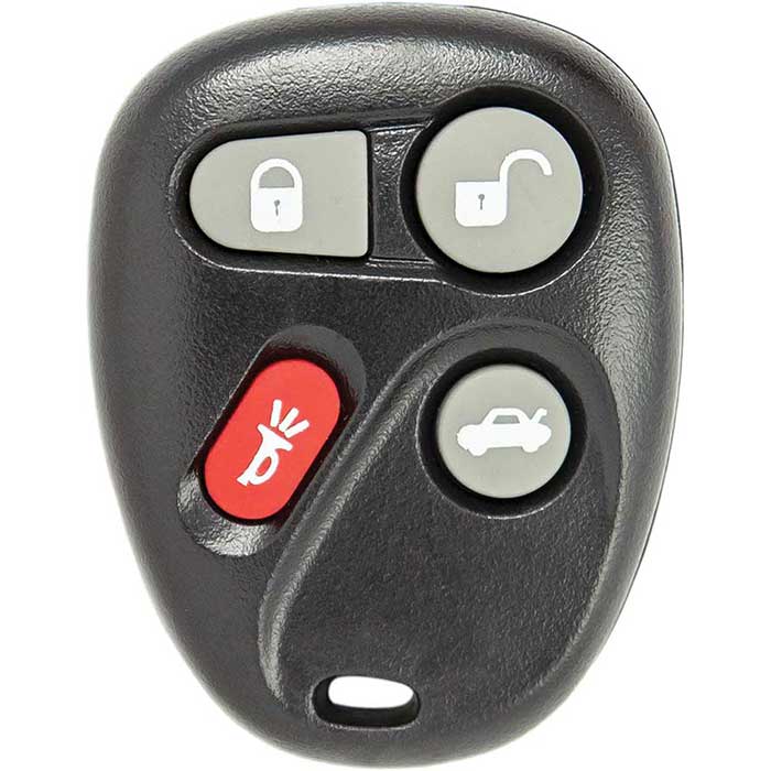 R-GM-954 4 Button Replacement Remote Key Fob for GM KOBLEAR1XT & 25695954
