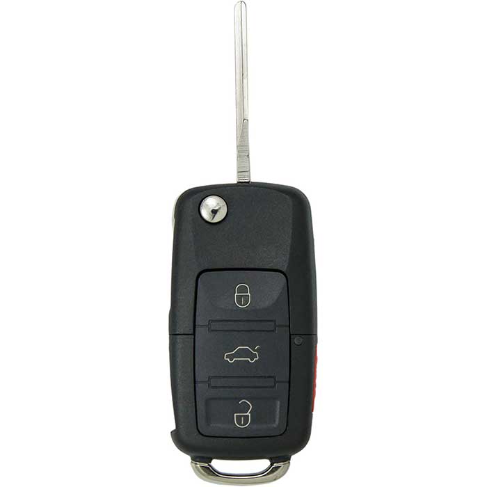 RK-VW-753T Replacement Flip Key Remote for Volkswagen 1J0959753T