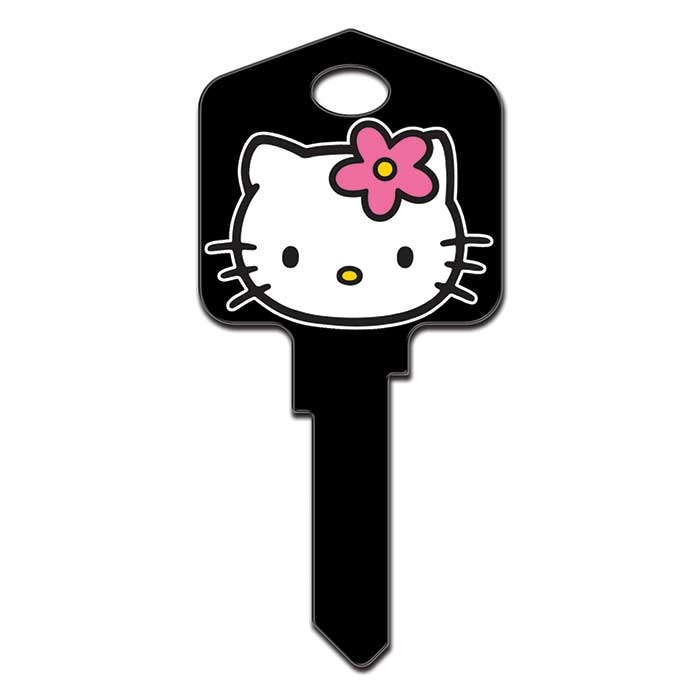 KW-SR2 1.1 in. Hello Kitty Black Key Blank