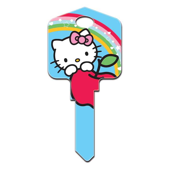 KW-SR4 Hello Kitty Blue Key Blank