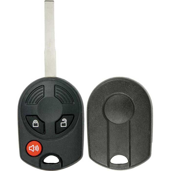 219-FD-SHELL 3-Button Remote Head Key Shell for 2012 2019 Ford Escape Transit Connect