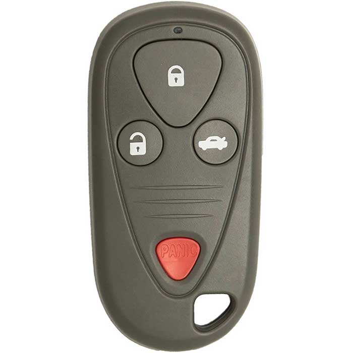 R-ACU-444HA4 4 Button Replacement Remote Key Fob for 2001-2003 Acura CL