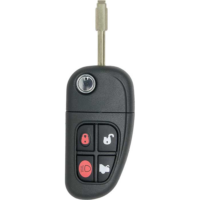 RK-JAG-NHV Replacement Remote Flip Key Car Fob for 2006-2008 Jaguar S-Type