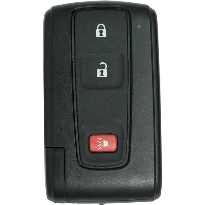 RK-TOY-47180 3 Button Replacement Slot Key for 2004-2009 Toyota Prius