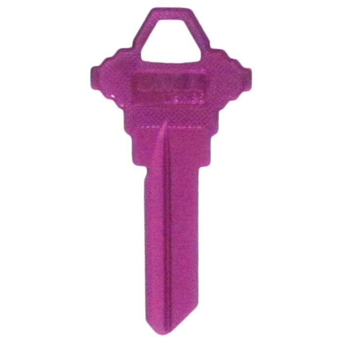 SC1-3.AL Aluminum SC1 Lilac Key Blank