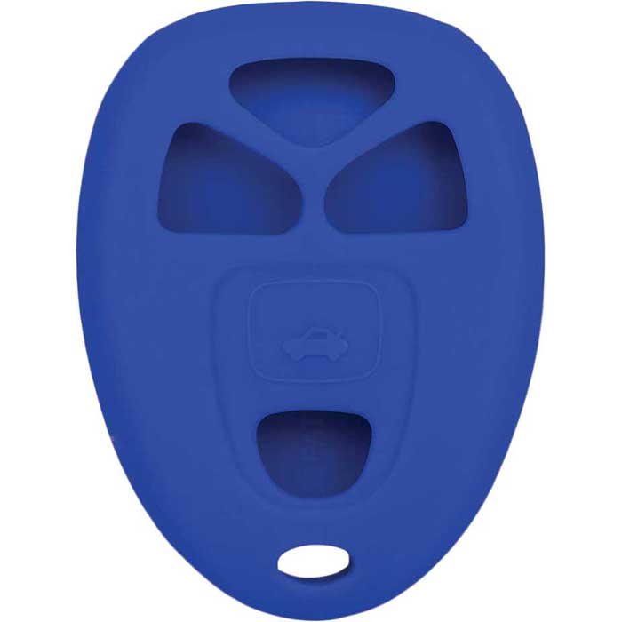 SJ-GMC55-BLUE Silicone Jacket Keyless Remote Cover for GM GMC55