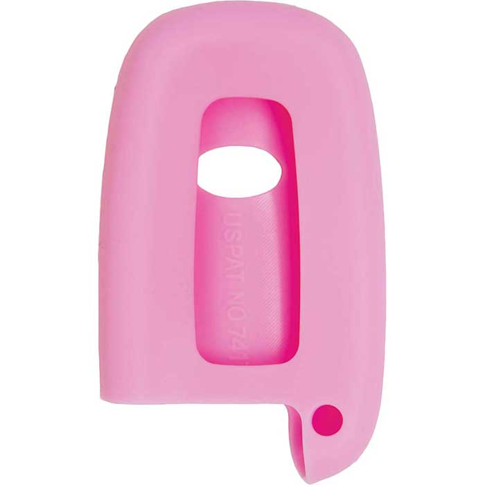 SJ-HYKIK44-PINK Silicone Jacket Keyless Remote Cover for Kia 4 Button Proximity Smart Key FCCIDSY5HMFNA04 - Pink