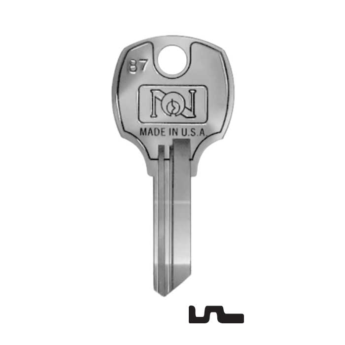 D8789 Lock Key Blank