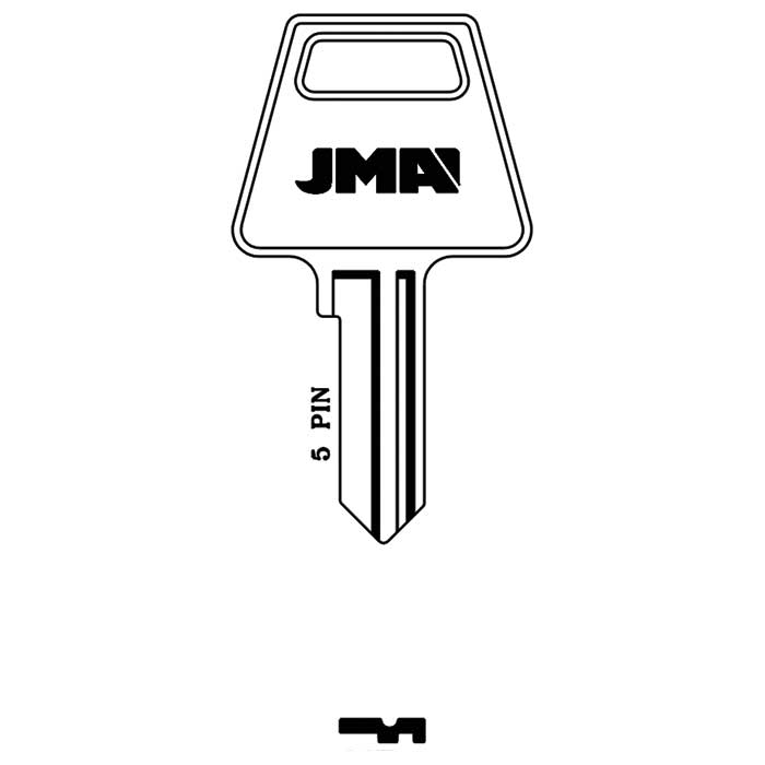 AM3-JMA AM3 Brass AME-1E Key Blank