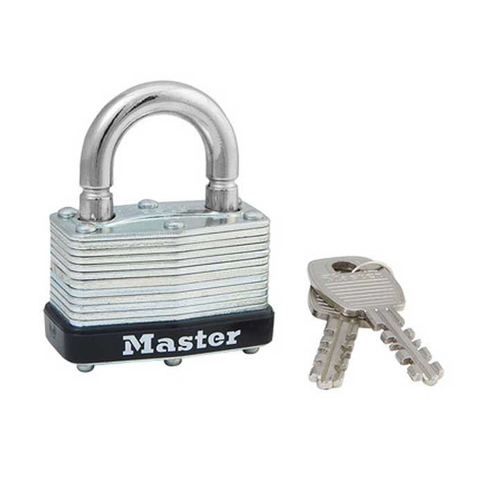 500BRKKA197 No.500 Laminated Warded Steel Padlock - Keyed Alike-197