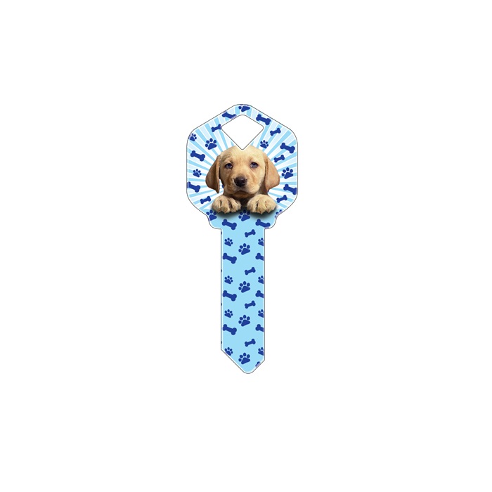SC1-HK30 2.15 in. Happy Keys Puppy Key Blank