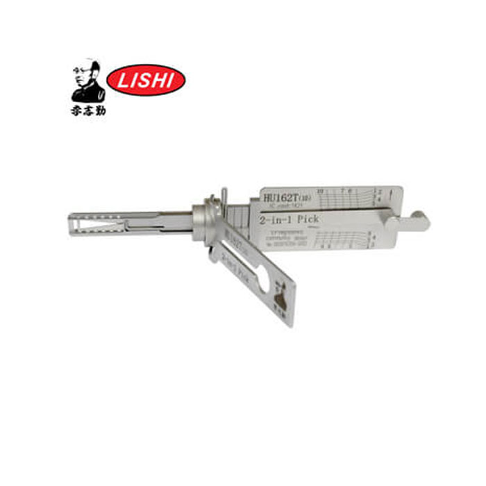 LISHI2-1HU162-SC10-V3 2-in-1 HU162 with Side Cuts 4-6 High Security Auto Lock Picking Tool