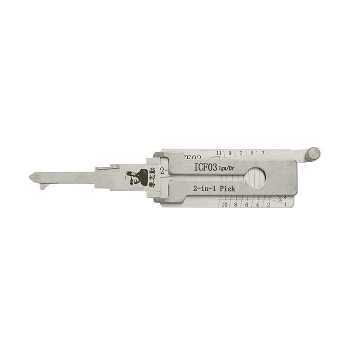 OL-ICF03 2-in-1 Auto Lock Picking Tool for ICF03 Ford & Mazda