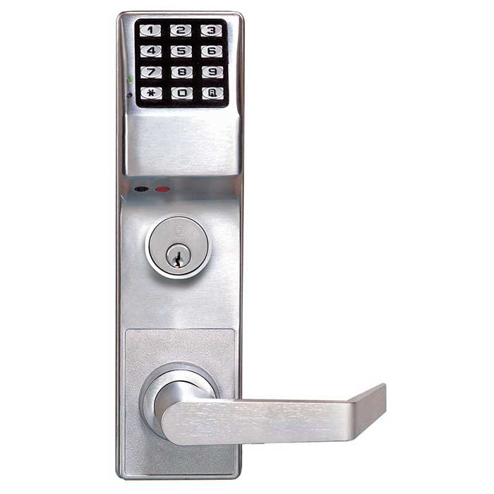 ETDLS1G-26D-S88 6 in. ET Series Trilogy Keypad Exit Trim, 626-US26D Satin Chrome