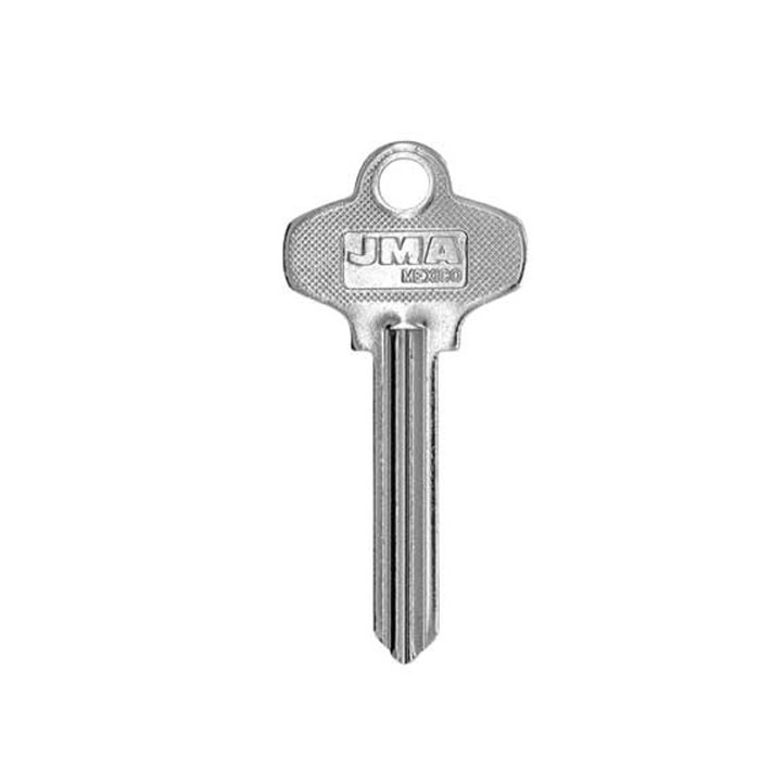 SC22-NP-JMA Nickel Plated ILCO 1307W Key Blank