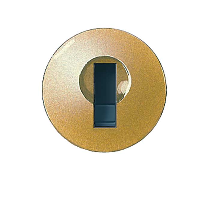 C200LP-8-KA104T Timberline Lock Plug - Keyed Alike 104T - Old English