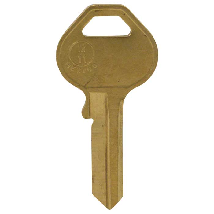 M11-JMA M11 Brass MAS-5DE Key Blank
