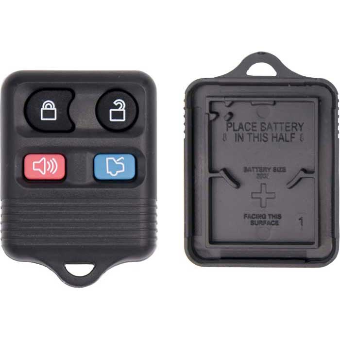 214-FD-SHELL 4 Button Replacement Remote Shell