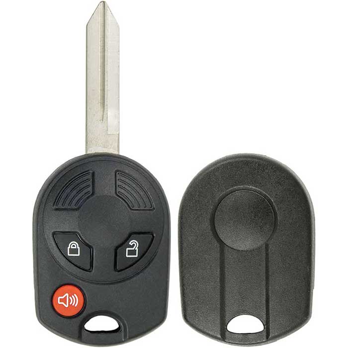 217-FD-SHELL Old Style 3 Button Remote Head Key Shell for 2007-2010 Ford Edge