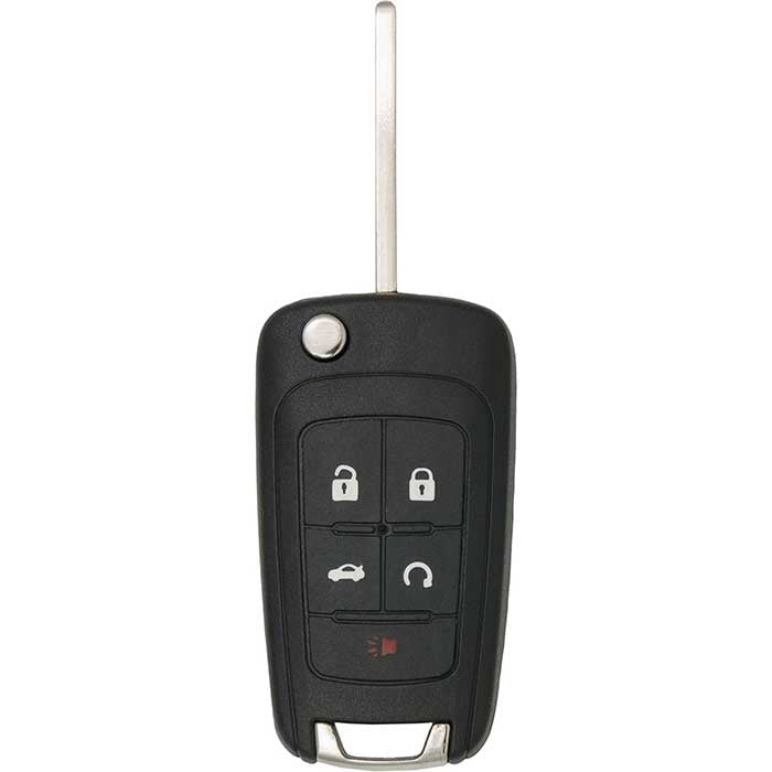 PRX-GPPS5 5 Button Replacement Flip Key for GM
