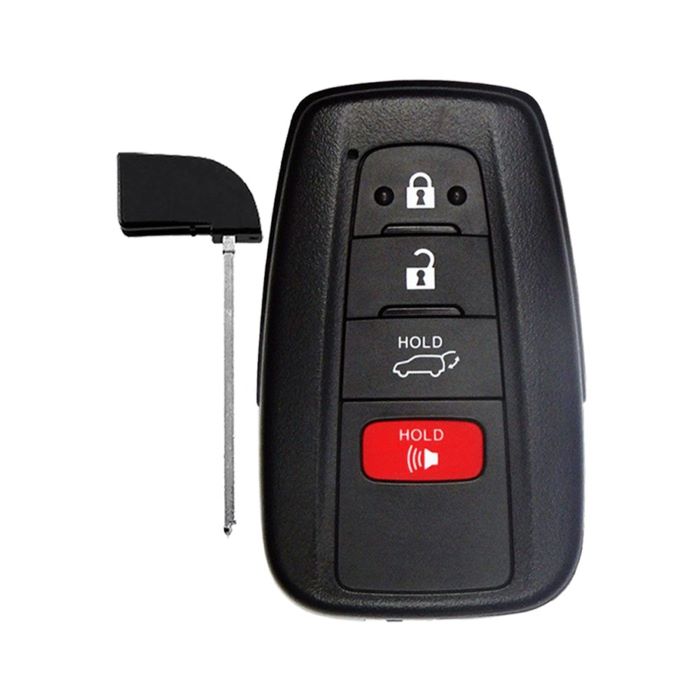 PRX-TOY-FBC-JP 4 Button Proximity-Remote Smart Key for 2019-2021 Toyota RAV4